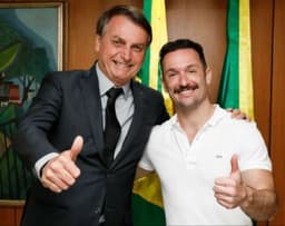 Diego Hypólito e Bolsonaro