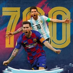 Messi 700 gols