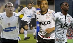 Montagem - Camisas Corinthians