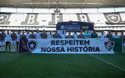 Fluminense x Botafogo - Protesto