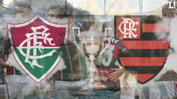 Arte - Fluminense x Flamengo