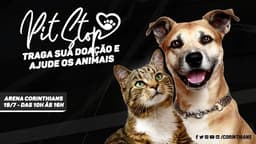 Corinthians - Doações para animais