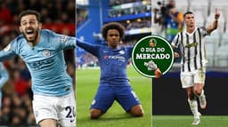 Dia do Mercado - Bernardo Silva, Willian e Cristiano Ronaldo