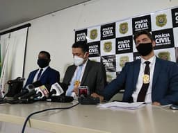 Em coletiva, membros da Polícia Civil mineira detalhou os crimes investigados no Cruzeiro
