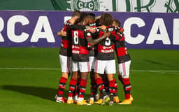 Coritiba x Flamengo - Comemoração
