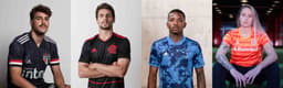 Cruzeiro, Flamengo, Internacional e São Paulo apresentam sua terceira camisa.