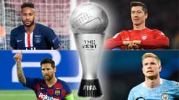 The Best Fifa - Neymar, Lewandowski, Messi e De Bruyne