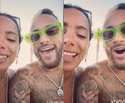 Anitta e Neymar - Ibiza
