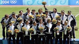 Argentina foi medalha de ouro no futebol masculino em em Atenas-2004
