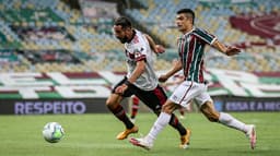 Egídio e Isla - Fluminense x Flamengo