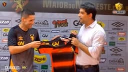 Thiago Neves apresentado no Sport