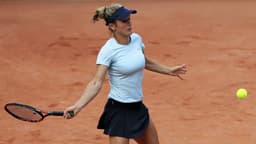 Katarzyna Kawa em ação em Roland Garros 2019