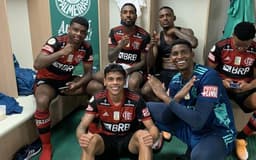 Palmeiras x Flamengo - Vestiário