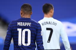 França x Portugal - Mbappe e Cristiano