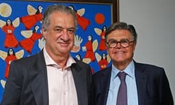 Sérgio Coelho(à esquerda) e José Murilo Procópio tentarão ser a chapa vencedora para o triênio 2021 a 2023