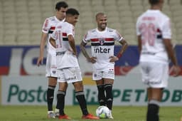 São Paulo derrotou o Fortaleza, por 3 a 2, no Castelão no último sábado
