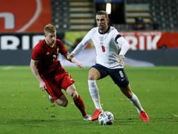 Bélgica x Inglaterra - Liga das Nações - Disputa - De Bruyne e Henderson