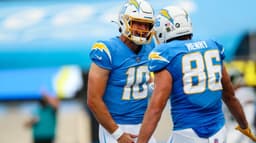 los angeles chargers justin herbert hunter henry