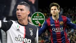 Dia do Mercado - Cristiano Ronaldo e Messi