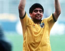 Maradona Seleção Brasileira