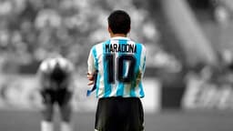Maradona foi exaltado pelos clubes de Minas em um dia trste para o futebol