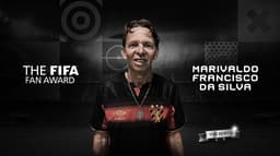 Marivaldo, torcedor do Sport que venceu o FIFA Fan Award