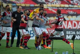 Flamengo x Bahia - Comemoração