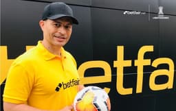 Alex é o novo parceiro da Betfair.net (Foto: Divulgação/@betfair.net)
