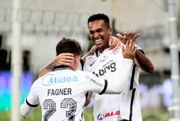 Corinthians x Fluminense - Comemoração