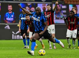 Inter de Milão x Milan - Lukaku