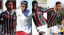 Montagem Fluminense sub 17