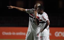 Welington estreou contra o Flamengo, no Morumbi