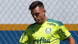 Palmeiras treino Gabriel Menino