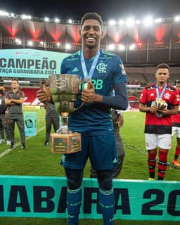 Hugo Souza Flamengo campeão Taça Guanabara 2021