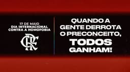 Flamengo - Luta contra a Homofobia