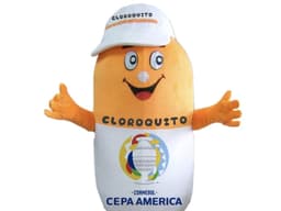 'Cloroquito' - 'Mascote' da Copa América 2021 no Brasil