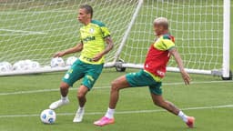 Deyverson Palmeiras treino