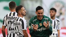 Palmeiras x Santos - Gustavo Gómez