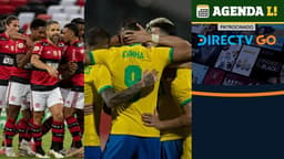 Flamengo e seleção brasileira masculina.