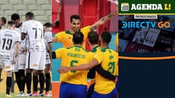 time do Corinthians e seleção brasileira masculina de vôlei.