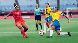 Brasil x Canada - Futebol Feminino