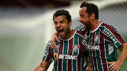 Fluminense x Cerro Porteño - Fred e Nene