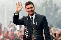 Apresentação de Messi no PSG