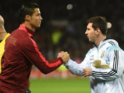Cristiano Ronaldo e Messi