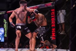 Rodrigo Roldan venceu na decisão dos juízes no Future MMA 13
