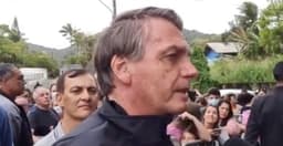 Bolsonaro em Santos