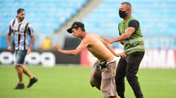 Invasão da torcida do Grêmio