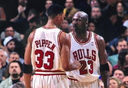 Michael Jordan e Scottie Pippen