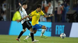 Argentina x Brasil - Lucas Paquetá