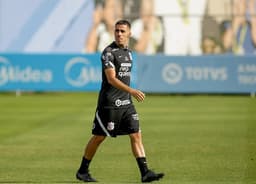 Gabriel - treino do Corinthians - 23-11